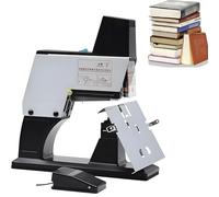 2-in-1 Electric Saddle Stapler & A3 Automatic Binding Machine, 40 Pages, Rapid Office Stapler, Adjustable 1-9 Intensity Levels, Efficient Desk Binding Solution