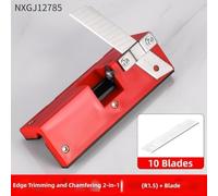 2-in-1 External Chamfer Tool for Soil Pipes - Manual Deburring for Clean Edges on 110mm Plastic Tubes(D)