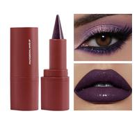 2 In 1 Eye Liner And Lipstick Combo With Hydrating Formulas Miniture Size For Quick Makeups Moisturizing Beauty Tool Travel Sized Multifunctional Cosmetic