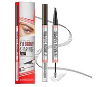 2-in-1 Eyebrow Pencil & Clear Brow Gel Kit - Microfine Pencil, Brow Shaping & Styling, Includes Clear Mascara for Effortless Looks