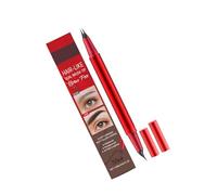 2 in 1 Eyebrow Pencil Featuring Fine Tip and Angled Spoolie for Defined Natural Looking Brows All Day Double Ended Eyebrow Pen Pencil Sweat