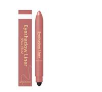 2-in-1 Eyeliner and Eyeshadow Stick,Rose Gold Eye Shadow,Inelaborate Waterproof & Smudge-Proof Eyeliner,Long-Lasting Eye Pencil,Creamy Smooth Application for Defined and Natural Looks,Eye/liner Pen