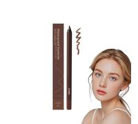 2-in-1 Eyeliner Pencil - Glide-On Waterproof Eyeliner Pencil - Breakup Proof Blend for Waterline, Sharpenable, No Smudging or Fading, Waterproof & Smudge Proof Dual Ended Eye Liner (Stone)