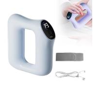 2 in 1 Fast Fat Burning Yoga Ring Massager, Cordless Electric Full-Body Fascia Massage Ring, Multifunctional Belly Massager, High-Frequency Vibration, Adjustable Massage Modes(Blue,1pc)