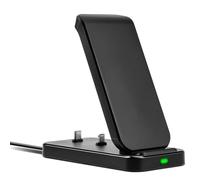 2 in 1 Fast Max 15W Qi Wireless Charger Charging Stand for iPhone 16/15/14/13/12/Pro/Max/Plus/Ultra, Airpods 1/2/3/ Pro1/2, Charging Station for Samsung Galaxy S21/S10, Galaxy Buds Live/Pro/+