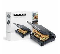 MELISSA Panini Press Grill Sandwich Toastie 2 Slice Maker Non-Stick Plates 1000W