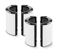 2-IN-1 Filter Replacement Compatible with Dyson PH01 HP07 HP10 TP07 TP10 TP09 HP09 HP06 TP06 Air Puri-fier 360 Combi Glass Pure Cool Hot Humidify Fan, 2-IN-1 HEPA + Carbon Filter 2 Pack BLACK