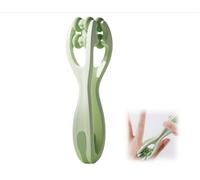 2-in-1 Finger & Hand Massager Roller, Finger Flow for Dual-Sided Blood Circulation, Pressure Point Massager for Stress Relief, Stiffness, for Men & Women (Green)