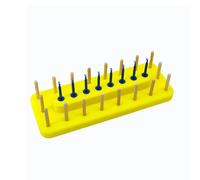 2 In 1 Fishing Fly Tying Thread Spool Stand Thread Spool Display Stand 10x3.7in Storage Holder Shelf Lure Showing Stand