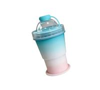 2 in 1 Foldable Silicone Ice Mold and Portable Drinking Cup Featuring Anti Lost Top Structure Slow Melting Large Ice Ball Maker