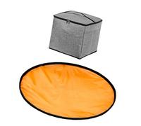 2 in 1 Foldable Toy Storage and Activity Mat Big Space for Ages 5-8 Encourages Organization Easy Maintain Toy Storage Box Pouches with Game Mat