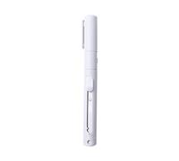 2-in-1 Folding Scissor with Art Cutter, Portable Safe Scissor Mini Ceramic Pen Cutter, for Paper Work Precision Art Cutter(Grey)
