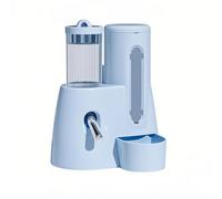 2 in 1 Food Feeder Water Dispenser Spill Proof Design Pet Cage Easy to Clean Snooze Mice Cage Feeder for Small Animals