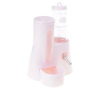 2 in 1 Food Feeder with Water Dispenser, Spill Proof Design, Pet Cage, Easy to Clean for Small Animals, Food for Small Animals, Water Dispenser