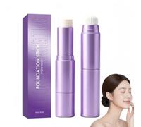2-in-1 Foundation Stick with Built-In Brush,Foundation Stick(IVORY WHITE)