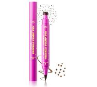 2 in 1 Freckle Stamp Pen & Liquid Eyeliner - Waterproof Long-Lasting Quick Dry Makeup Tool - Easy Dot Marker for Natural Faux Freckles & Eye Looks (Mousy brown #F2)