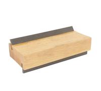 2 in 1 Fret Beveling File, Olive Wood Fret Crowning End Bevel File 35 90 Degree Fret End Beveling File for Guitar 16 Inch