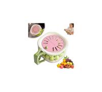 2 in 1 Fruit Strainer Container with Lid,Fruit Vegetable Washing Bowl with Strainer, Foldable Handle Drain Basket, Drainer Container With Lid,Berry Lettuce Keeper for Fridge Refrigerator Organization