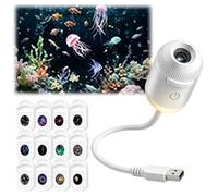 2-in-1 Galaxy Star Projector,HD Smart Holographic Night Light with 12 Films,360° Rotating Plug and Play USB Ceiling Light with Adjustable Brightness,LED Space Galaxy Lamp Bedroom Decor for Adults Kid