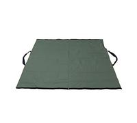 2 - in - 1 Garden Yard Waste Bag Leaf Mat, Large Capacity Garden Trash Holder, Foldable Oxford Cloth Leaf Bag for Weeds Grass Clippings and Yard Debris, Green