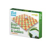 2-In-1 Giant Snakes And Ladders & Twister Game, Perfect For Outdoor Fun And Bbqs
