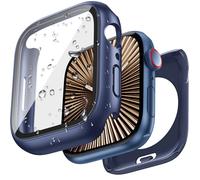 [2 in 1] Goton Waterproof Hard Case with Tempered Glass Compatible with Apple Watch Series 10 (2024) 46mm, 360° Ultra-Thin Protective Cover for iWatch Screen Protector