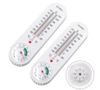 2-in-1 Greenhouse Humidity Meter for Home Garden | Accurate dual reading, temperature and humidity, simple analog display, no buttons needed, easy to read