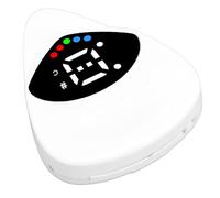 2 in 1 Guitar Tuner Pick, Digital Guitar Pick with LED Screen Display, LED Light & 12 Equal Temperaments Musical Note, 0.6mm Plectrum, Electronic Tuner, Battery Powered