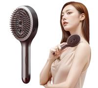2 In 1 Hair Brush Mister Wet & Dry Detangling Massage Hair Brush Comb For All Hair Types Glide Through Tangles, Adds Shine And Makes Hair Smooth, Reduces Frizz (Grey)