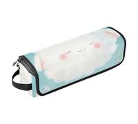 2 in 1 Hair Tools Organizer with Heat Resistant Pad Dustproof Travel Hair Straightener Bag for Hot Tools Curling Iron Flat Irons Hair Volumizer Styler, Cloud Shaped Lamb