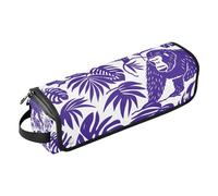 2 in 1 Hair Tools Organizer with Removable Heat Resistant Mat Removable Hair Styling Accessories Organizer for Flat Iron Hot Tools and Haircare Accessories, Style Gorilla Purple Hair