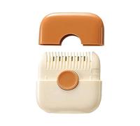 2-in-1 Hair Trimmer Comb & Styling Tool, Mini Portable Split End Removal & Thinning Hair Cutting (orange)
