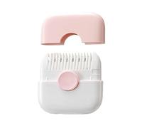 2-in-1 Hair Trimmer Comb & Styling Tool, Mini Portable Split End Removal & Thinning Hair Cutting (pink)