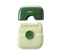 2-in-1 Hair Trimmer Comb & Styling Tool, Mini Portable Split End Removal & Thinning Hair Cutting Tool, Dual-Sided Design with Cover