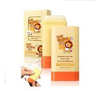 2-in-1 Hair Wax Stick with Built-in Comb for Kids - Slick Back Hair Brush, Gummy Hair Gel, Moisturizing Non-Greasy Formula, Compact & Portable Styling Stick