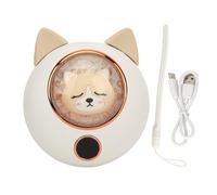 2 In 1 Hand Warmers 3600mAh USB Charging Cute Handwarmer Power Bank for Cold Days (Cat)