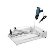 2 In 1 Hand Wrapping Machine Shrink Wrap Machine with Heat Gun, 9 Levels Temperature Adjustment, 1-2s Shrink Wrap Sealer, Packaging Machines for Film Packaging Material(SKA300)