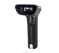 2-in-1 Handheld Barcode Scanner with 2.4G Wireless and USB Transmission, 1800mAh Battery for 1D/2D/QR Code Scanning, Fast Speed High Accuracy, Manual and Automatic Scan Modes, Plug-and-Play, Design
