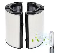 2 in 1 HEPA Replacement Filter Compatible with Dyson Air Purifier DP04 HP04 HP06 HP07 HP09 PH01 PH02 PH03 TP04 TP06 TP07 TP09,360° Glass H13 HEPA & Activated Carbon Filter, #965432-01 & 97 0341-01 US
