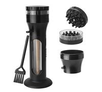 2-in-1 Herb Grinder & Cone Filler - Portable Manual Loader Compatible with King Size Cones,Portable Manual Aluminum Alloy Grinder Roller