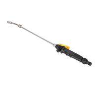 2-in-1 High Pressure Adjustable Water Sprayer Nozzle, G3/8in DN10 Metal Garden Sprayer for Car Washing, Plant Watering &AC Washing, 58CM Washer Jet with Detachable Long Rod
