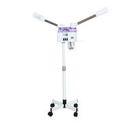 2-in-1 Hot & Cold Steamer - Professional Beauty Salon Facial Steamer & Sprayer Machine with Rolling Wheels for Home, Spa, Skincare, and Facial Care