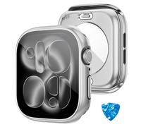 [2 in 1] HWeggo Waterproof Case for Apple Watch Series 11/10 46mm Screen Protector,360 Protective PC Cover Tempered Glass,Front & Back Bumper for iPhone Watch 46mm
