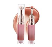 2-in-1 Hydrating Lipstick & Gloss | Tinted Finish, Plump Soft Lips, Smooth Texture for Daily Lip Makeup (06#)