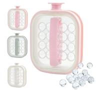 2-in-1 Ice Ball Maker Water Bottle, 1L Capacity Leak-Proof Silicone Freezer Container, Portable Silicone Ice Ball Maker Kettle, Reusable Spherical Ice Cube Tray Mold for Cocktails, Whiskey, Coffee