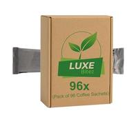 2-in-1 Instant Coffee Sticks, Original Flavor, Single-Serve Sachets, Rich & Creamy Coffee Mix, No Sugar Added, Travel-Friendly Pack 96 Count | Compatible For Nescafe By Luxe Bitez