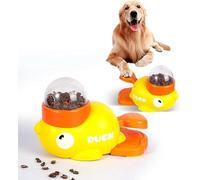 2-in-1 Interactive Dog Puzzle Toy & Slow Feeder | Therapeutic Food Dispenser for Small to Medium Breeds | Cognitive Training Aid that Reduces Bloating and Prevents Gulping