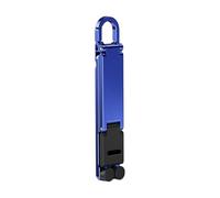 2 in 1 Invisible Foldable Aluminum Alloy Mobile Phones Holder Keychain, Cell Phone Stand for Desk, Tiny Keychain Smartphone Stand with 40 Degree Tilt Option for Best Viewing Phones Stands