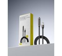 2 in 1 Invisible Holder Charger Cable with Stand, 1.5M,Stand Charging Cable, Multi Charger Cord with Type C Multi Angle Adjustable 240W Fast Charging for Smartphones,Tablets,Laptops,and Gaming Devices