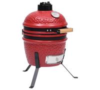 2-in-1 Kamado Barbecue Grill Smoker Ceramic BBQ Grill Set Multi Colours vidaXL